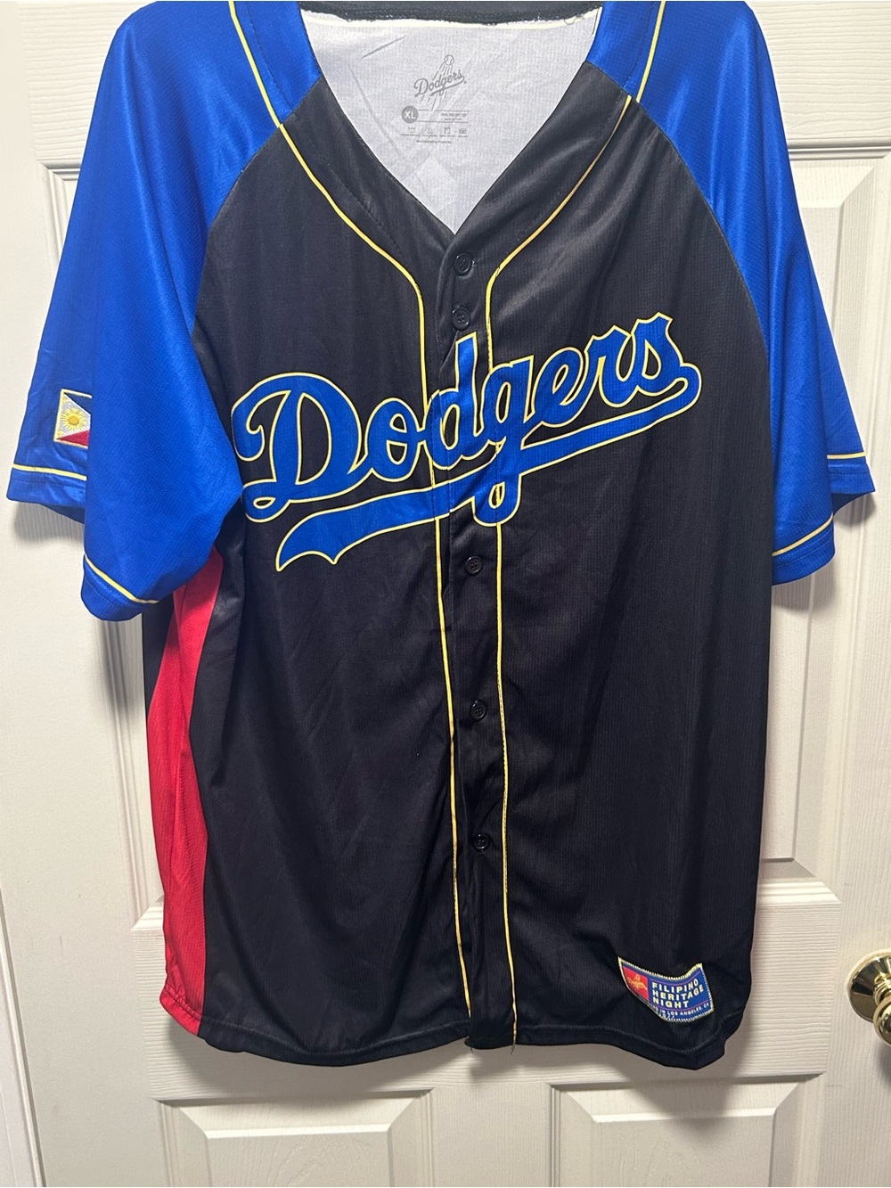 LA Los Angeles Dodgers Filipino Heritage Night Jersey Size XL 2024 SGA BASEBALL